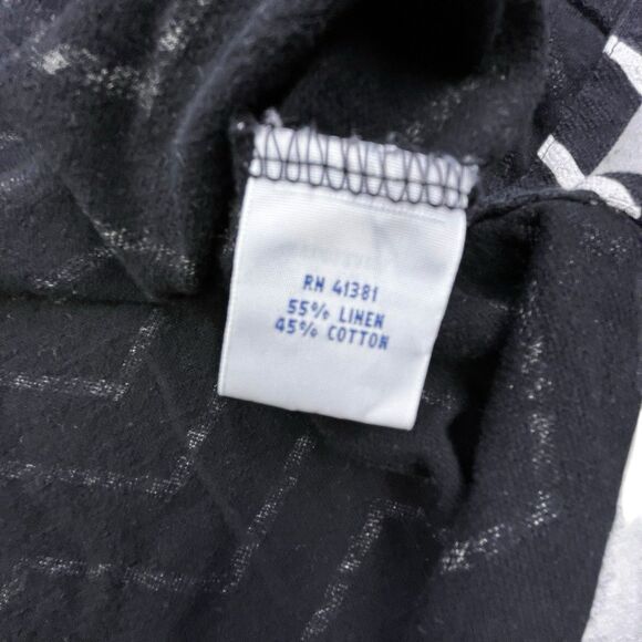 Polo Ralph Lauren Polo Shirt Men's 2XB Big & Tall Chevron Print Linen Blend - Picture 7 of 10